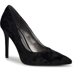 imageNine West Womens Freshe PumpBlack Velvet 005