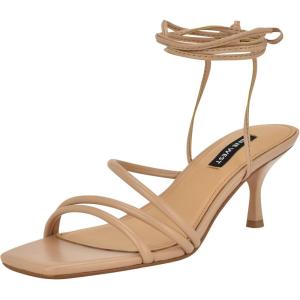 imageNine West Womens Hendy Heeled SandalLight Natural 110
