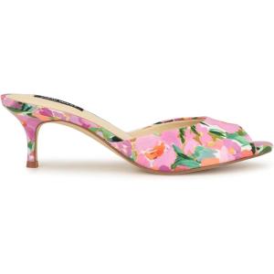 imageNine West Womens Luvlie Heeled SandalPink Floral 660
