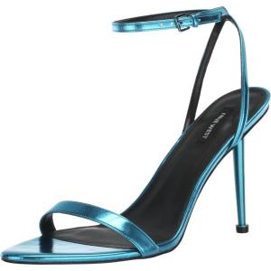 imageNine West Womens Reina Heeled SandalBlue Metallic
