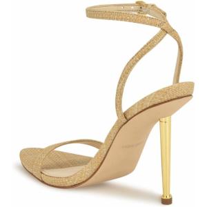 imageNine West Womens Reina Heeled SandalLight Natural 110