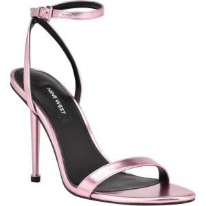 imageNine West Womens Reina Heeled SandalPink Metallic 680