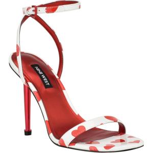 imageNine West Womens Reina Heeled SandalWhite Multi 141