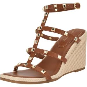 imageNine West Womens Sardis Wedge SandalCognac 120