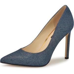 imageNine West Womens Tatiana PumpBronze Denim 750