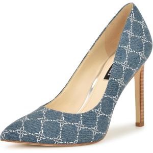 imageNine West Womens Tatiana PumpDenim Blue Logo 426