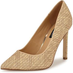 imageNine West Womens Tatiana PumpLight Natural 114
