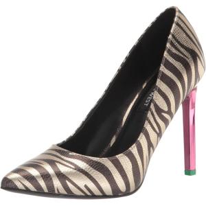 imageNine West Womens Tatiana PumpPlatino Zebra 715