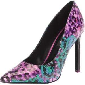 imageNine West Womens Tatiana PumpPurpleBlue Multi Leopard