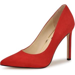 imageNine West Womens Tatiana PumpRed Suede 605