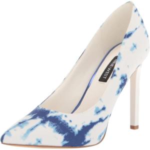 imageNine West Womens Tatiana PumpWhiteblue Tie Dye 426