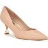 imageNine West Womens Ariella PumpLight Natural Leather
