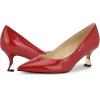 imageNine West Womens Ariella PumpRed Patent 611