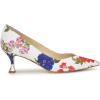imageNine West Womens Ariella PumpWhite Floral 140