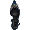 imageNine West Womens Deby PumpDark Blue Denim 400