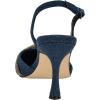 imageNine West Womens Deby PumpDark Blue Denim 400