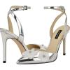 imageNine West Womens Fabby PumpSilver Mirror Metallic 040