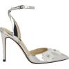 imageNine West Womens Fabby PumpSilver Mirror Metallic 040