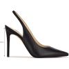imageNine West Womens Feather PumpBlack Leather 001