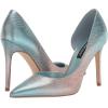 imageNine West Womens Folowe PumpBluepewter 451