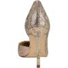 imageNine West Womens Folowe PumpGold Snake 714