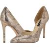 imageNine West Womens Folowe PumpGold Snake 714