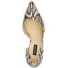 imageNine West Womens Folowe PumpLight Natural Snake Multi 051