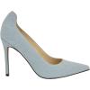imageNine West Womens Freds PumpLight Blue Denim 450