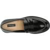 imageNine West Womens Maibel3 Slip On LoafersBlack Patent