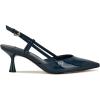 imageNine West Womens Rhonda PumpDark Blue Patent 404