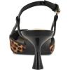 imageNine West Womens Rhonda PumpLeopardBlack Multi 120