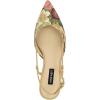 imageNine West Womens Rhonda PumpNatural Vintage Floral Multi 140