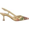 imageNine West Womens Rhonda PumpNatural Vintage Floral Multi 140