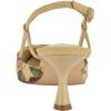 imageNine West Womens Rhonda PumpNatural Vintage Floral Multi 140