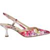 imageNine West Womens Rhonda PumpPink Tea Party Floral Multi 660