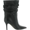 imageNine West Womens Slouch Mid Calf BootBlack Leather