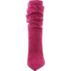 imageNine West Womens Slouch Mid Calf BootDark Pink 650