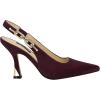 imageNine West Womens Veroni PumpBurgundy Suede 600