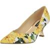 imageNine West Womens Ariella PumpYellow Rose Floral Multi 700