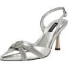 imageNine West Womens Deby PumpSilver 040