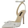 imageNine West Womens Fabby PumpWhite Patent 140
