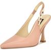 imageNine West Womens Veroni PumpLight Natural Leather 110