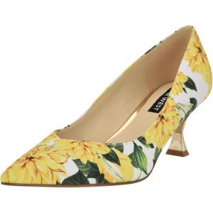 imageNine West Womens Ariella PumpYellow Rose Floral Multi 700