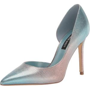 imageNine West Womens Folowe PumpBluepewter 451
