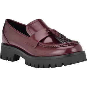 imageNine West Womens Garry LoaferDark Red 600