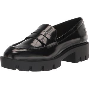 imageNine West Womens Maibel3 Slip On LoafersBlack Patent