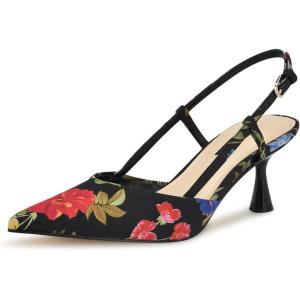 imageNine West Womens Rhonda PumpBlack Fabric 001
