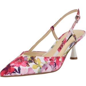 imageNine West Womens Rhonda PumpPink Tea Party Floral Multi 660