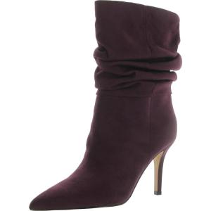 imageNine West Womens Slouch Mid Calf BootBurgundy 600