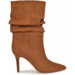 imageNine West Womens Slouch Mid Calf BootCognac 120